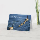 VON IHRER KINDER MAMA AM 40. KARTE (Vorderseite)