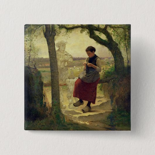 Von ihrer Love träumen, 1901 Button (Vorderseite)
