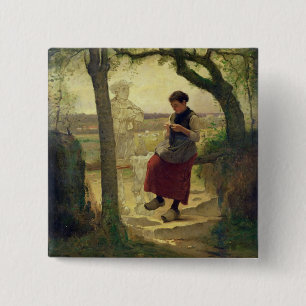Von ihrer Love träumen, 1901 Button