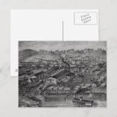 Von 'Illustrierten Atlas des Oberen Ohio Postkarte (Vorne/Hinten)