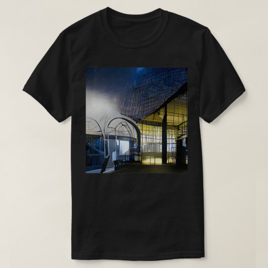 Von industriellem Licht und magischer Fantasie reg T-Shirt (Design vorne)