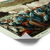 von Isidore Stanislas Helman eingegraben Poster (Ecke)