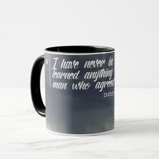 Von jedem Menschen gelernt Tasse (Vorderseite Links)