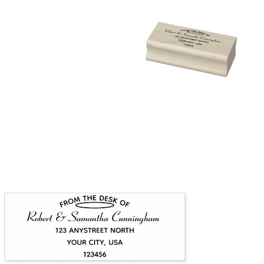 Von jedem Schreibtisch aus: Gummistempel (Stempel)