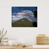 Von jeder Bergseite Poster (Küche)