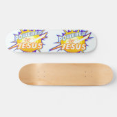 Von Jesus angetrieben Skateboard (Horizontal)