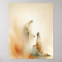 Von Jesus gesegnet, Digitaldruck, Inspirierend Wat