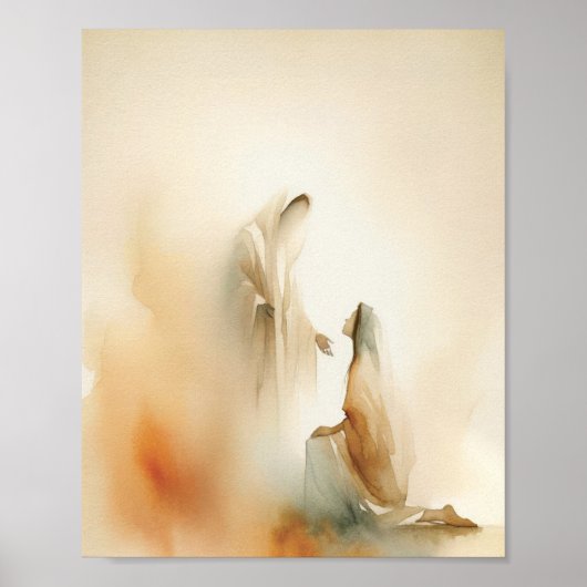 Von Jesus gesegnet, Digitaldruck, Inspirierend Wat Poster (Vorne)