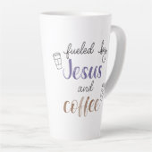 Von Jesus und Kaffee gespeist Milchtasse (Rechte Ecke)