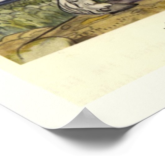 Von John Bauer in die Welt Poster (Ecke)