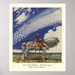 Von John Bauer in die Welt Poster