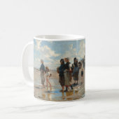 Von John Singer Sargent zum Fischen Kaffeetasse (Vorderseite Links)