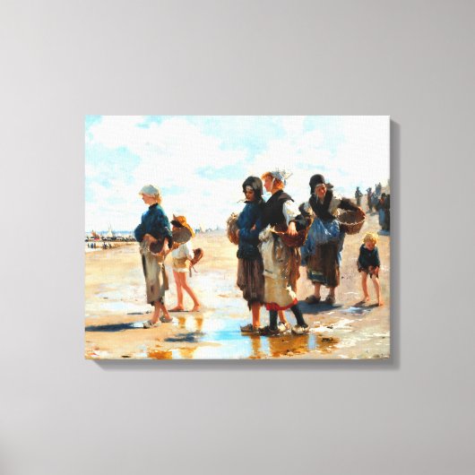 Von John Singer Sargent zum Fischen Leinwanddruck (Vorderseite)