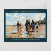 Von John Singer Sargent zum Fischen Postkarte (Vorderseite)