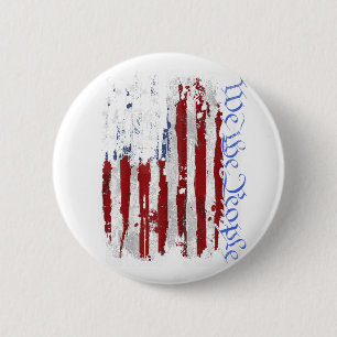 Von Juli Shirts Wir Menschen 1776 USA Flag Jet Button