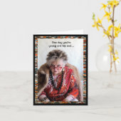 Von jung und angesagt bis gestreckt karte (Gelbe Blume)