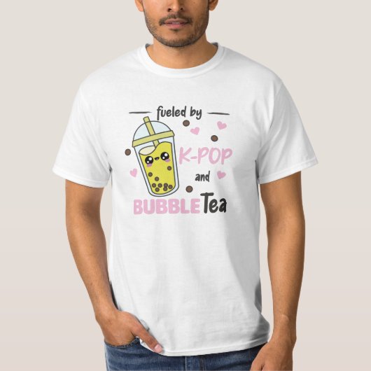 Von K-Pop und Bubble Tee getrieben Kawaii Boba Tea (Vorderseite)