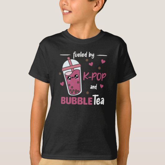 Von K-Pop und Bubble Tee getrieben Kawaii Boba Tea (Vorderseite)