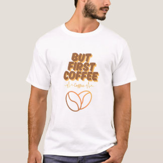 Von Kaffee angetrieben, angetrieben durch Leidensc T-Shirt