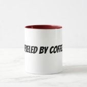 von Kaffee befeuert Tasse (Zentrum)