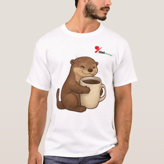 Von Kaffee besessen T-Shirt (Vorderseite)