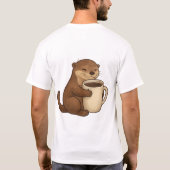 Von Kaffee besessen T-Shirt (Rückseite)