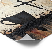 Von Kaffee gespeist, geleitet von Kreuz Edgy Chris Poster (Ecke)