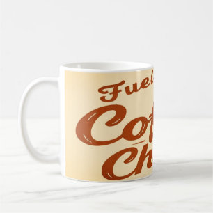 Von Kaffee und Chaos angetrieben Funny Coffee Zi Kaffeetasse