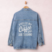 Von Kaffee- und Dog-Trainer gespeist Jeansjacke (Hangar)