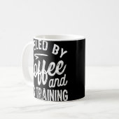 Von Kaffee- und Dog-Trainer gespeist Kaffeetasse (Vorderseite Links)