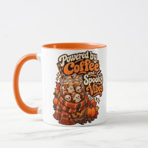 Von Kaffee und Grusel-Vibes angetriebene Halloween Tasse
