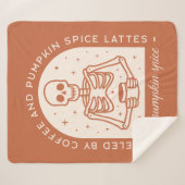 Von Kaffee und Pumpkinspülung gespeist Sherpadecke (Vorderseite (Horizontal))