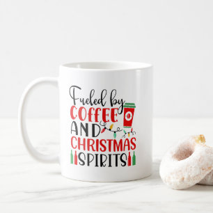 Von Kaffee und Weihnachtswein gespeist Kaffeetasse