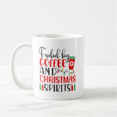 Von Kaffee und Weihnachtswein gespeist Kaffeetasse (Links)