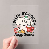 Von Kakao und Welpenträumen angetrieben - Niedlich Acryleinladungen (Insitu (Handheld))