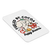 Von Kakao und Welpenträumen angetrieben - Niedlich Magnet (Rechte Seite)