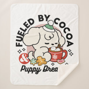 Von Kakao und Welpenträumen angetrieben - Niedlich Sherpadecke
