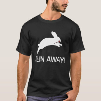Von Kaninchen und Bunnien weglaufen T-Shirt