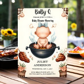 Von Kariert Babyq Fun Food Steak Beef Grillen Baby Einladung