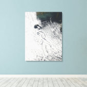 Von Karmann Wolkenvorkommen Leinwanddruck (Insitu (Holzboden))