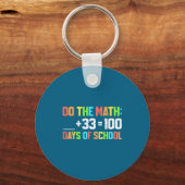 Von Kindern 100. Tag Schule Lehrer 100 Schlüsselanhänger (Vorderseite)