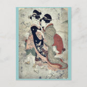von Kitagawa, Utamaro Ukiyo-e. Postkarte (Vorderseite)
