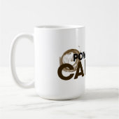 Von Koffein angetrieben Kaffeetasse (Links)