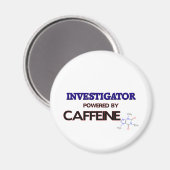 Von Koffein angetriebener Ermittler Magnet (Vorderseite/Rückseite)