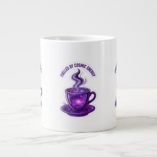 Von kosmischer Energie getriebene Galaxy Coffee Cu Jumbo-Tasse