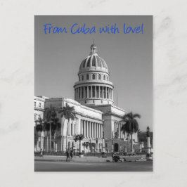 Von Kuba mit Liebe Postkarte