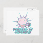 Von Kuchen angetrieben Postkarte (Vorne/Hinten)