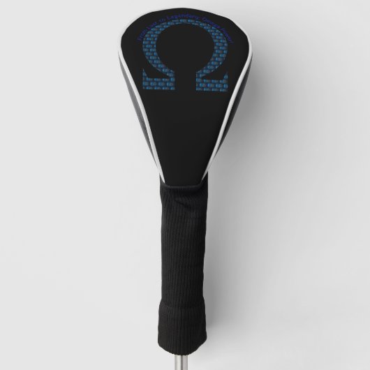 Von Last bis Legendary: Omega Power! Golf Headcover (Vorderseite)
