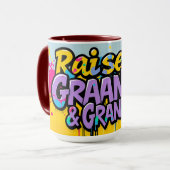 Von Legends Großmutter und Großvater aufgezogen  Tasse (Vorderseite Links)