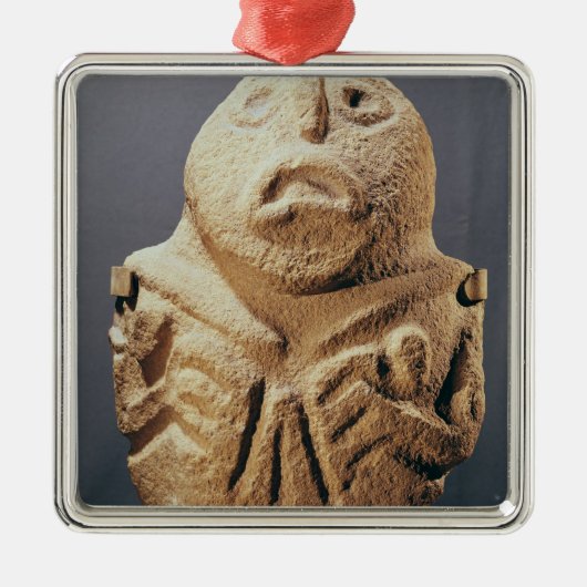 von Lepenski Vir, Jugoslawien Silbernes Ornament (Vorne)